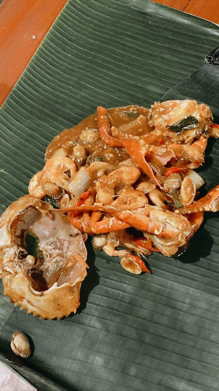 Menyantap Aneka Olahan Seafood di Kepiting Bang Ja'i Yogyakarta Menyantap Aneka Olahan Seafood di Kepiting Bang Ja'i Yogyakarta